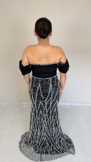 Crystal Mermaid Black